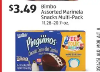 Aldi Bimbo Assorted Marinela Snacks Multi-Pack offer