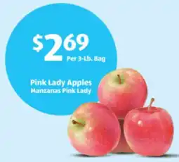 Aldi Pink Lady Apples offer