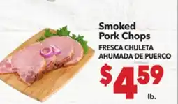 Vallarta Supermarkets Smoked Pork Chops / FRESCA CHULETA AHUMADA DE PUERCO offer
