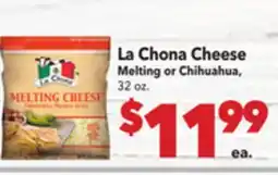 Vallarta Supermarkets La Chona Cheese offer