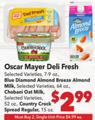 Vallarta Supermarkets Oscar Mayer Deli Fresh offer