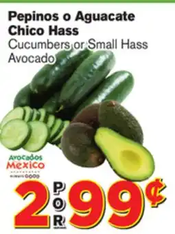 El Super Fresh Hass Cucumbers Avocado offer