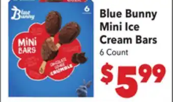 Vallarta Supermarkets Blue Bunny Mini Ice Cream Bars offer