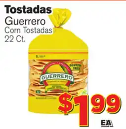 El Super Fresh Guerrero Corn Tostadas offer