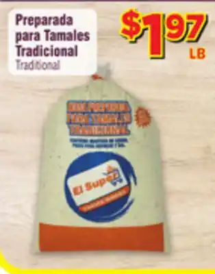 El Super Fresh Traditional for Tamales offer