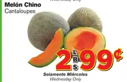 El Super Fresh Chino Cantaloupes offer