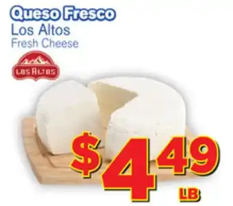El Super Fresh Los Altos Fresh Cheese offer