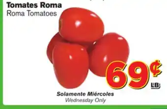 El Super Fresh Roma Tomatoes offer
