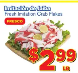 El Super Fresh Fresh Imitation Crab Flakes offer