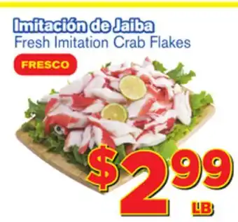 El Super Fresh Fresh Imitation Crab Flakes offer