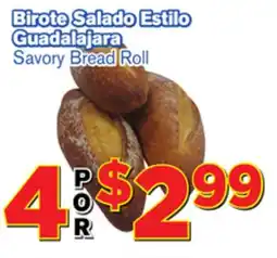 El Super Fresh Savory Bread Roll offer