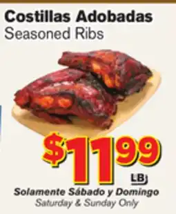 El Super Fresh Seasoned Ribs offer