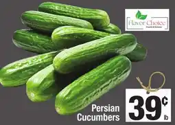 Super King Markets Persian Cucumbers offer