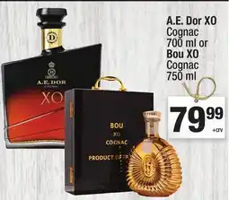 Super King Markets A. E. Dor XO Cognac 700 ml or Bou XO Cognac 750 ml offer