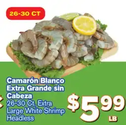 El Super Fresh White Shrimp White Shrimp offer