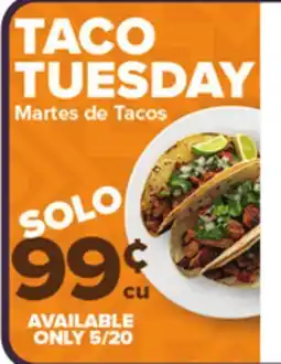 El Super Fresh TACO TUESDAY offer