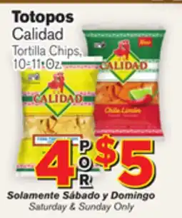 El Super Fresh Calidad Tortilla Chips offer