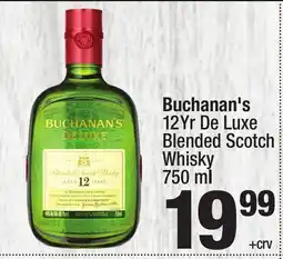 Super King Markets Buchanan's 12 Yr De Luxe Blended Scotch Whisky offer