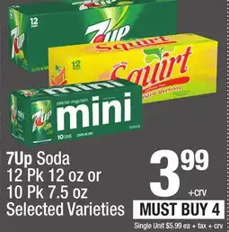 Super King Markets 7Up Soda offer