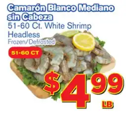 El Super Fresh white Shrimp White Shrimp offer