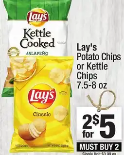 Super King Markets Lay's Potato Chips or Kettle Chips offer
