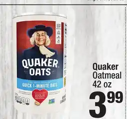 Super King Markets Quaker Oatmeal offer