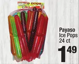 Super King Markets Payaso Ice Pops offer
