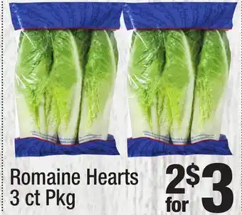 Super King Markets Romaine Hearts offer