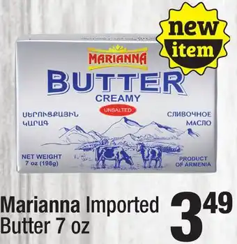 Super King Markets Marianna Imported Butter offer