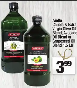Super King Markets Aiello Canola & Extra Virgin Olive Oil Blend, Avocado Oil Blend or Grapeseed Oil Blend offer