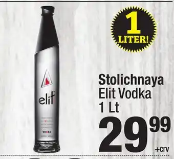 Super King Markets Stolichnaya Elit Vodka offer