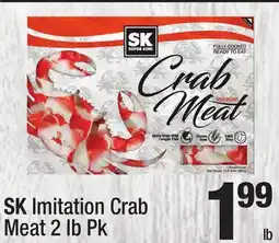 Super King Markets SK Imitation Crab Meat offer