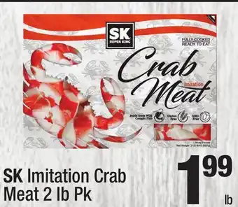 Super King Markets SK Imitation Crab Meat offer