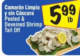 El Super Peeled & Deveined Shrimp offer