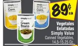 El Super Canned Vegetables offer