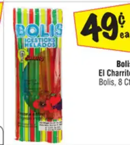 El Super El Charrito Bolis offer