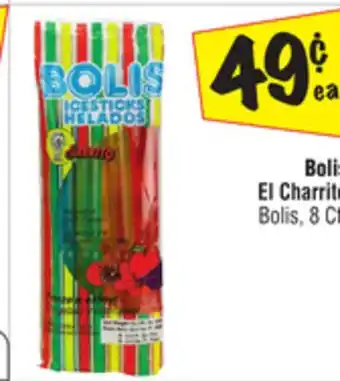 El Super El Charrito Bolis offer