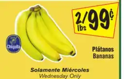 El Super Bananas offer