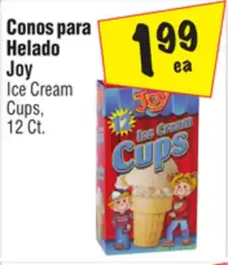 El Super Joy Ice Cream Cups offer