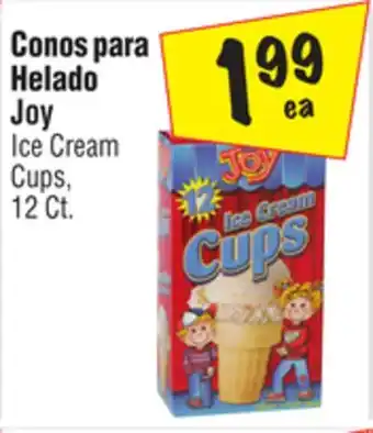El Super Joy Ice Cream Cups offer