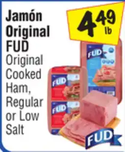 El Super Original Cooked Ham Regular or Salt offer