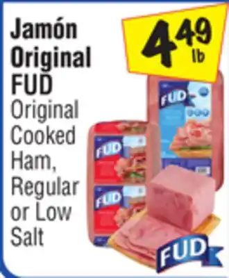 El Super Original Cooked Ham Regular or Salt offer