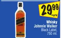 El Super Johnnie Walker Black Label offer