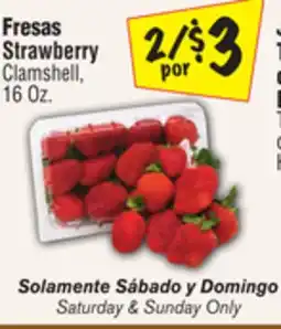 El Super Strawberry Clamshell offer
