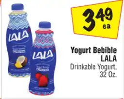El Super LALA Drinkable Yogurt offer