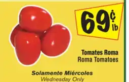 El Super Roma Tomatoes offer