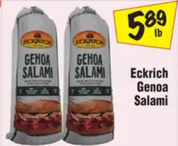 El Super Genoa Salami offer