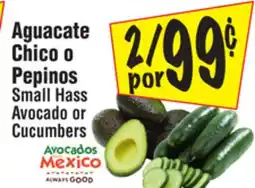 El Super Small Hass Avocado or Cucumbers offer