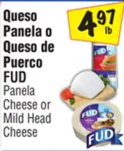 El Super Panela Cheese or Mild Head Cheese offer