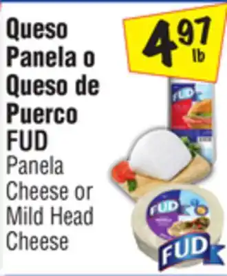 El Super Panela Cheese or Mild Head Cheese offer